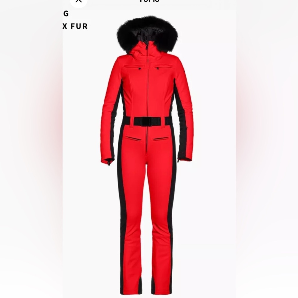 Goldbergh Goldbergh Parry Insulated Ski Suit With Faux Fur (Women's) NL 38